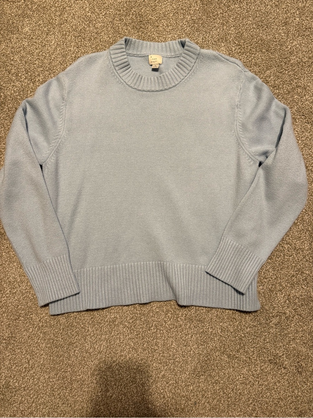 A New Day Sweater - Light Blue - Size Medium